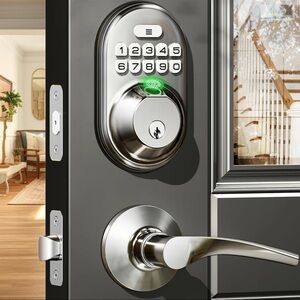 Fingerprints smart door lock